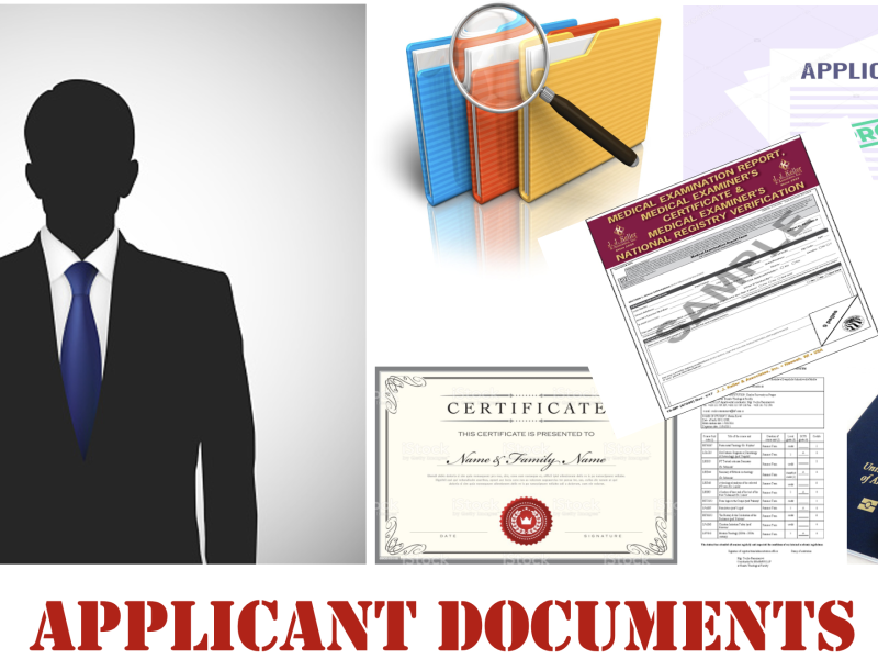 applicant documents
